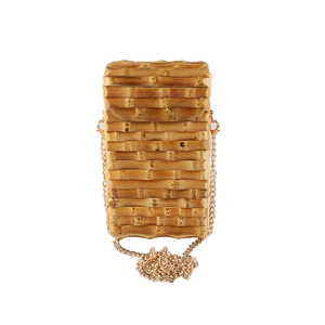 Bamboo Root Cell Phone Bag