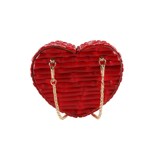 Red Heart Bamboo Root Bag