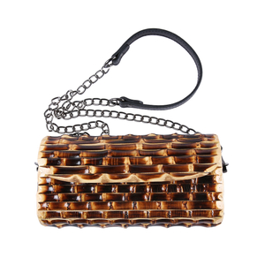 Luxury Brand Handmade Nature Bamboo Root Crossbody Bag