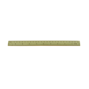 Green Natural Bamboo Straight Ruler