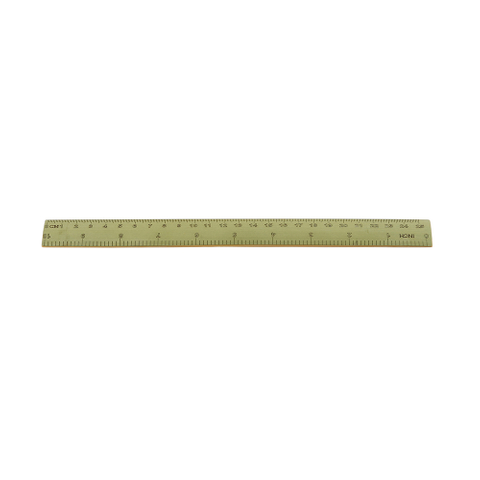 Green Natural Bamboo Straight Ruler