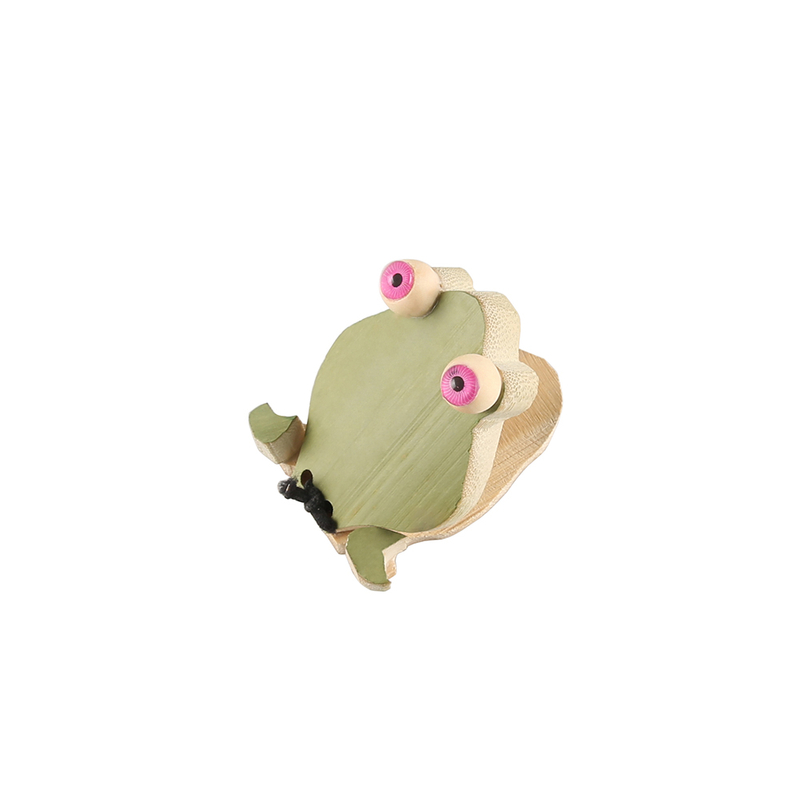 Bamboo Frog Castanets Kids Toy