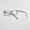 Titanium Temples Horn Wood Different Layers Laminated Glasses