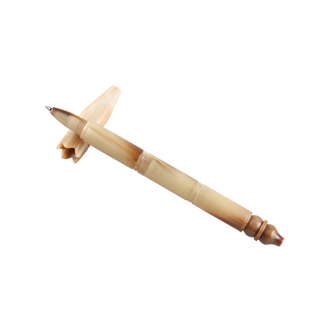 Buffalo Horn Signature Roller Gel Ballpoint Ball Pen