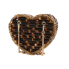 Heart Shape Bamboo Root Bag