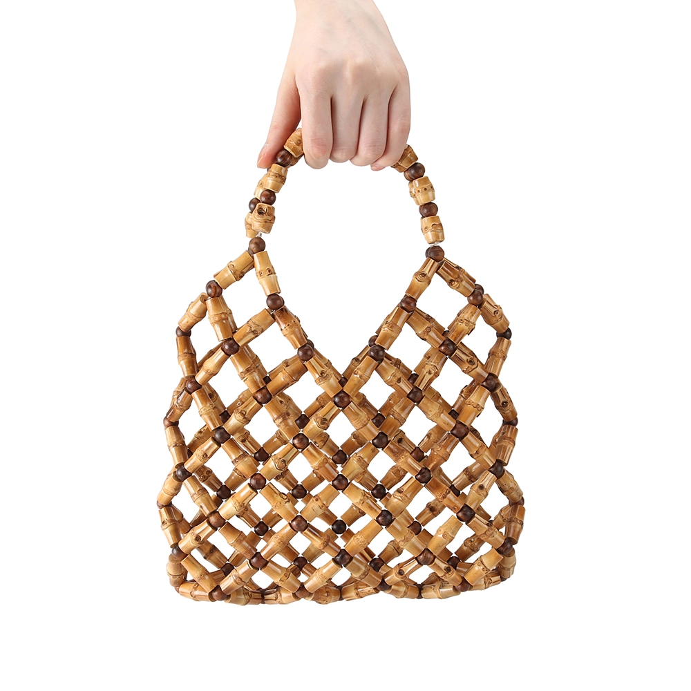 Introduction To OEM Bamboo Root Beads Hollowed Handbags