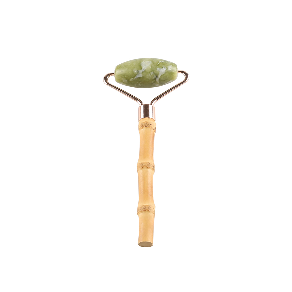 Bamboo Root Jade Stone Face Roller