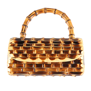 Handmade Natural Bamboo Root Handbag