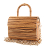 Wooden Cross Body Mini Bag with Handle