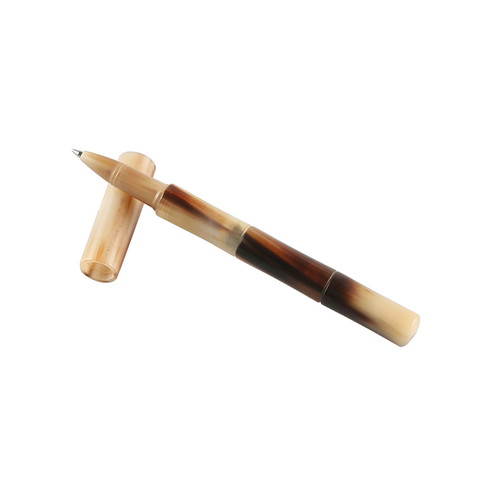 Real Horn Signature Roller Gel Ballpoint Ball Pen