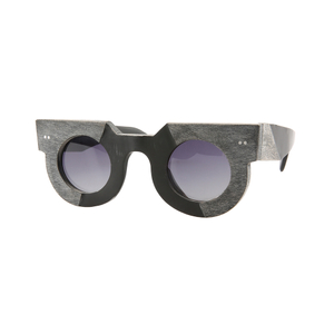 Uneven Smooth Matte Rough Raw Finish Buffalo Horn Sunglasses