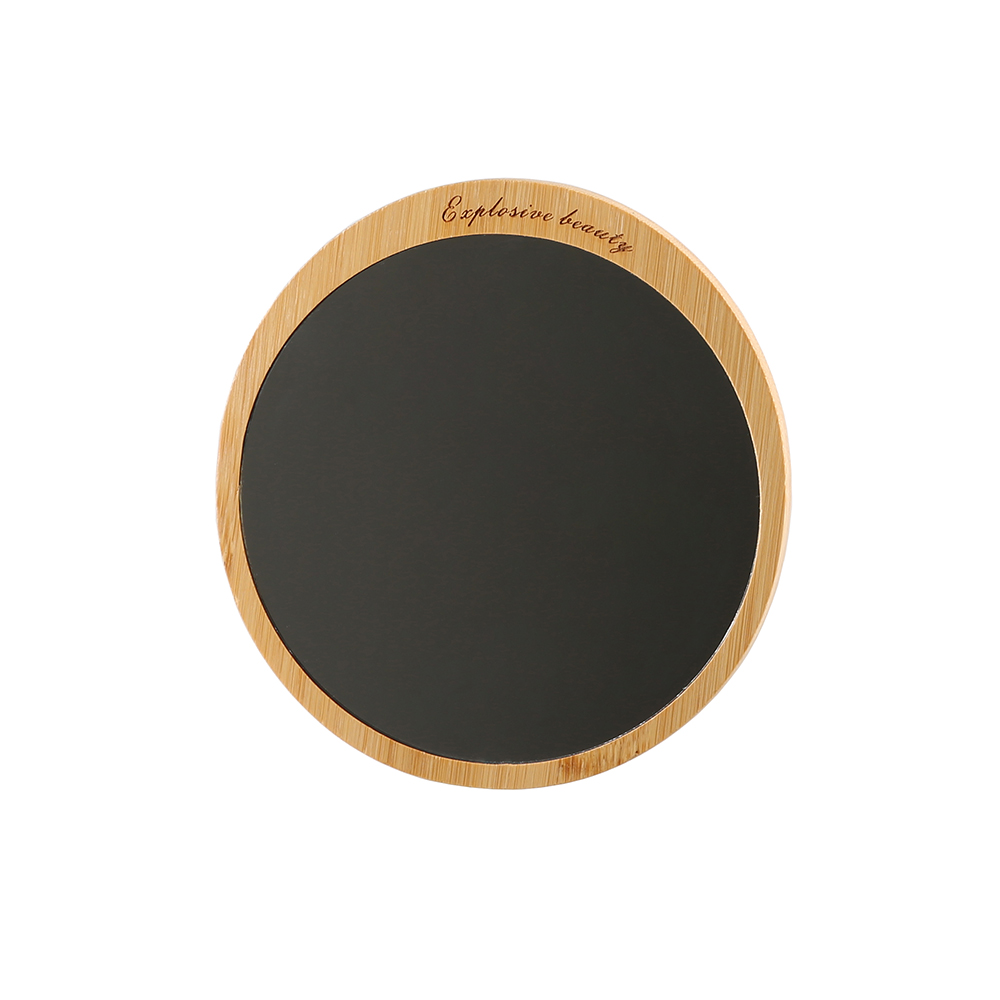Bamboo Wood Wooden Makeup Mirror