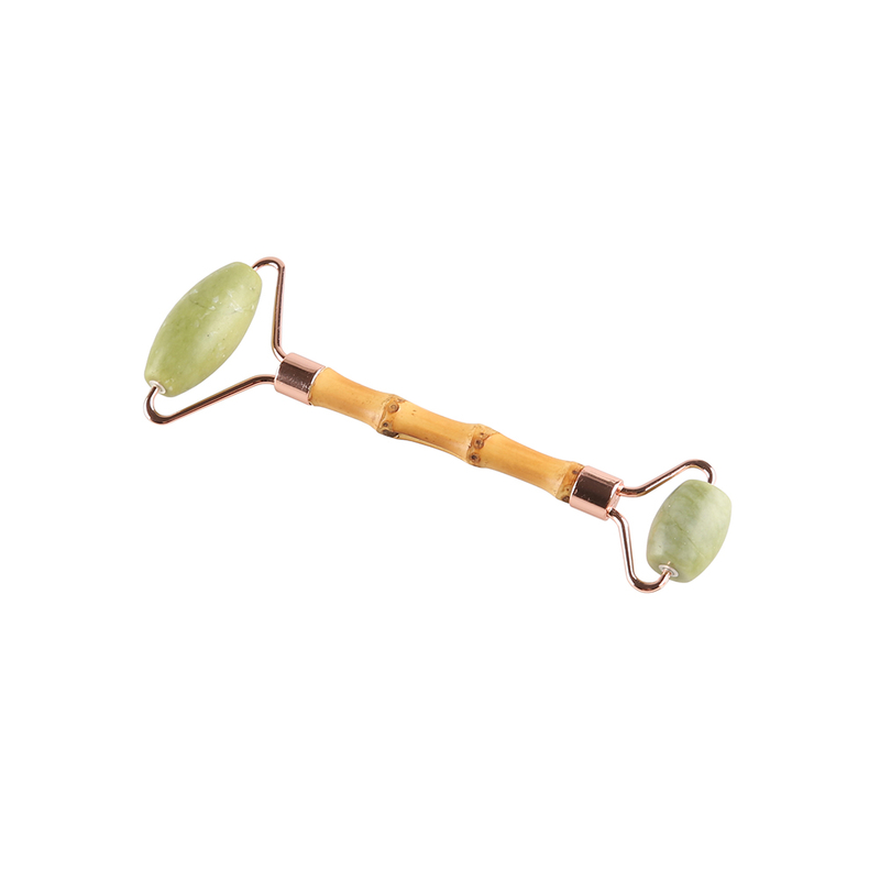 Bamboo Root Jade Stone Face Roller