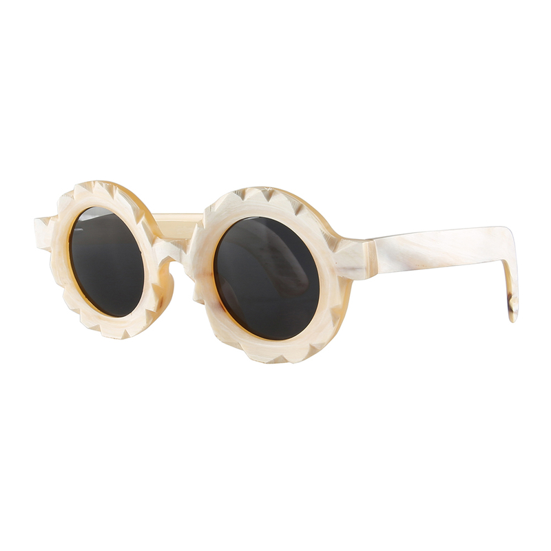 Sunflower Flower Shaped Horn Sunglasses