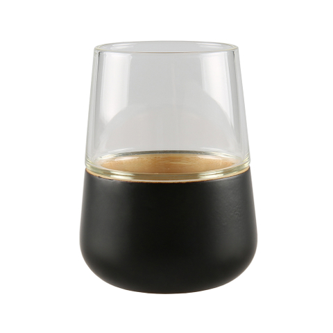 Bamboo Glass Drink Cup