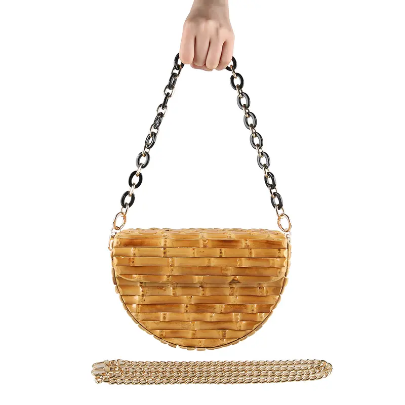 Introduction To OEM Bamboo Root Mini Bag