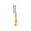 Bamboo Root Handle Pet Comb Grooming Brush