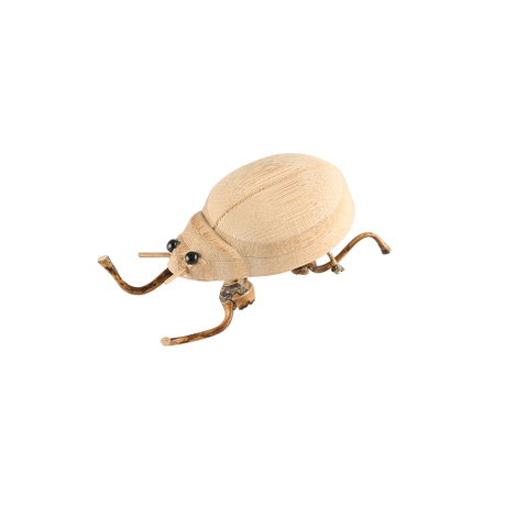 Bamboo Ladybug Ladybird Decoration Kids Learning Educational DIY Toy