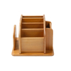 Bamboo Wooden Desktop Organizer