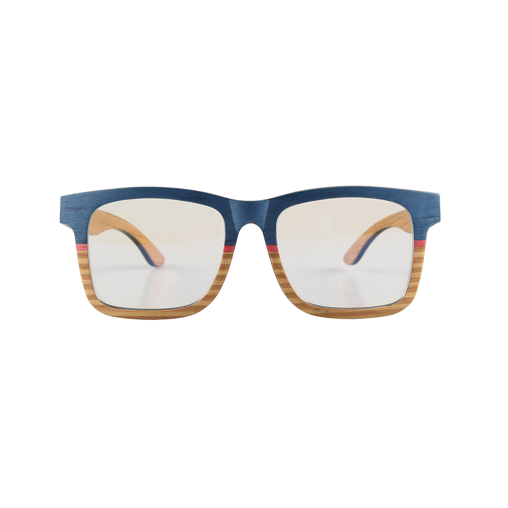 Skateboard Wood Frame Eyewear Eyeglasses Sunglasses Shades Wooden Optical Glasses Spectacles Frame
