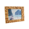 Natural Bamboo Root Photo Frame Picture Display Stand
