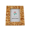 Natural Bamboo Root Photo Frame Picture Display Stand Holder
