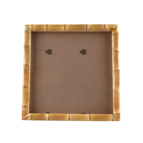 Square Bamboo Root Picture Frame