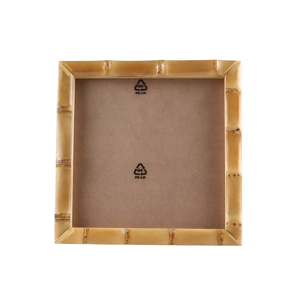 Square Bamboo Root Picture Frame